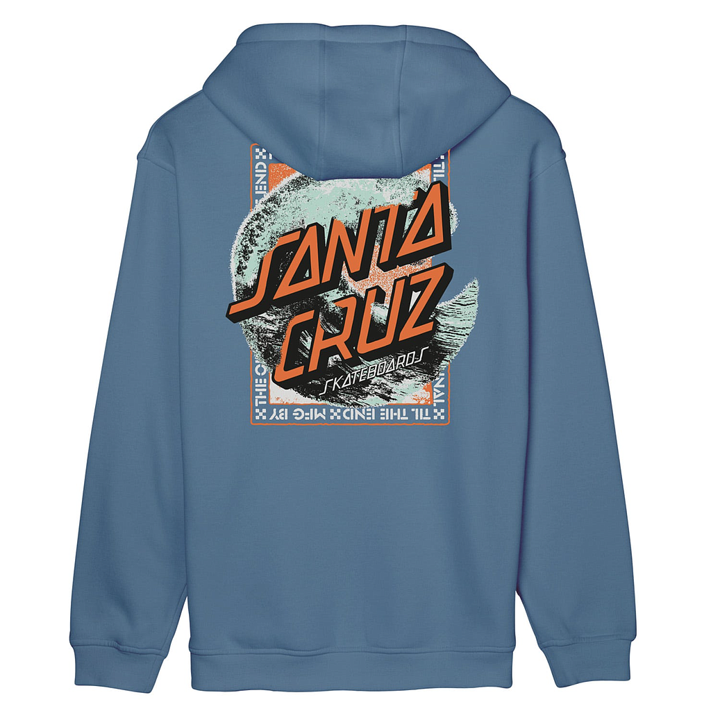 Sudadera con Capucha Santa Cruz Breaker Dot - Dusty Blue