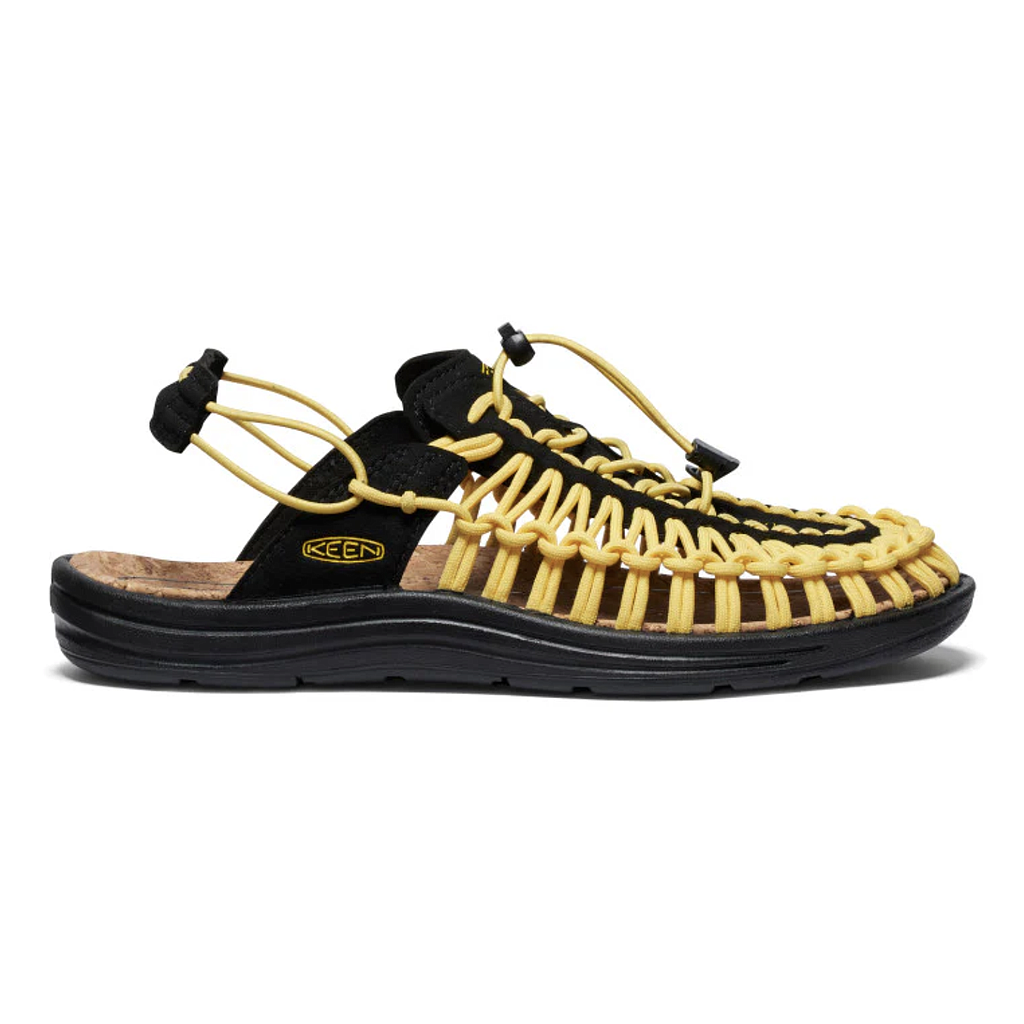 Sandalias Keen Uneek II Convertible - Black/Keen Yellow