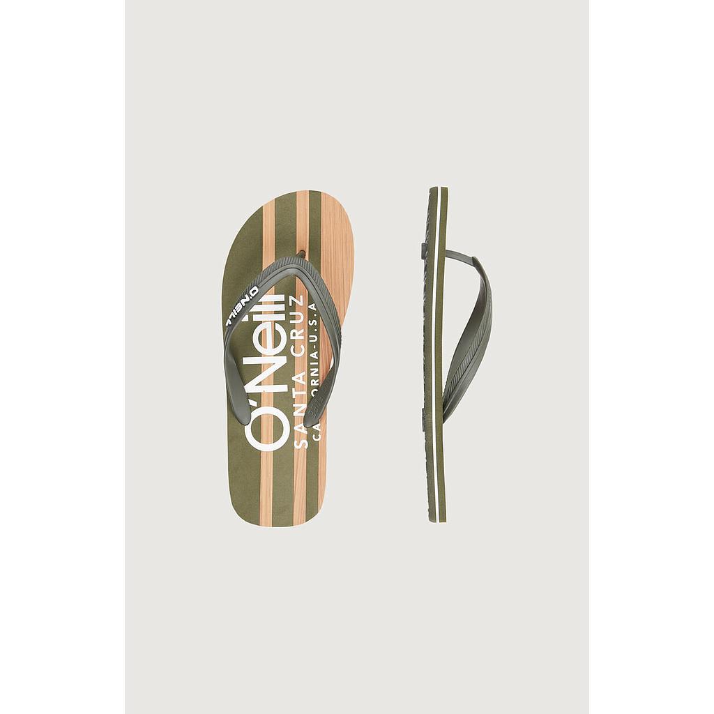 FM PROFILE CALI WOOD SANDALS - WINTER MOSS