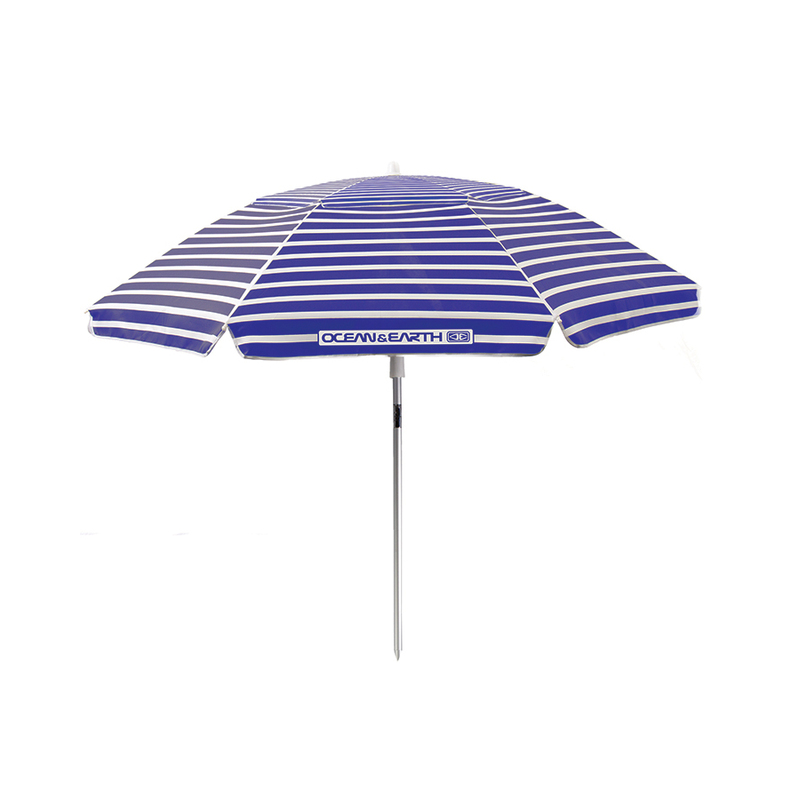 Ocean &amp; Earth Beach Umbrella - White