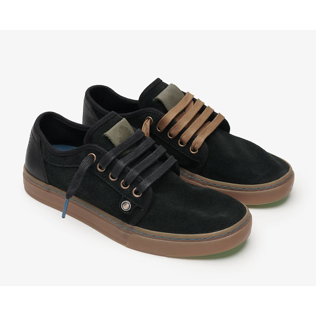 Zapatos Satorisan Heisei Suede - Black/Gr