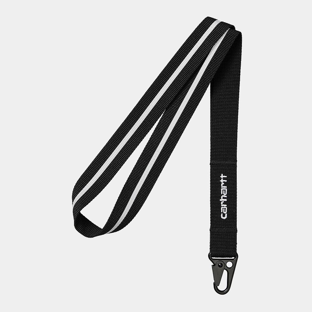 Reflective Keychain - Black/White