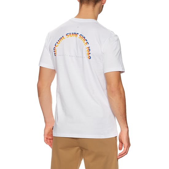 Camiseta Rip Curl Surf Revival Butter - White