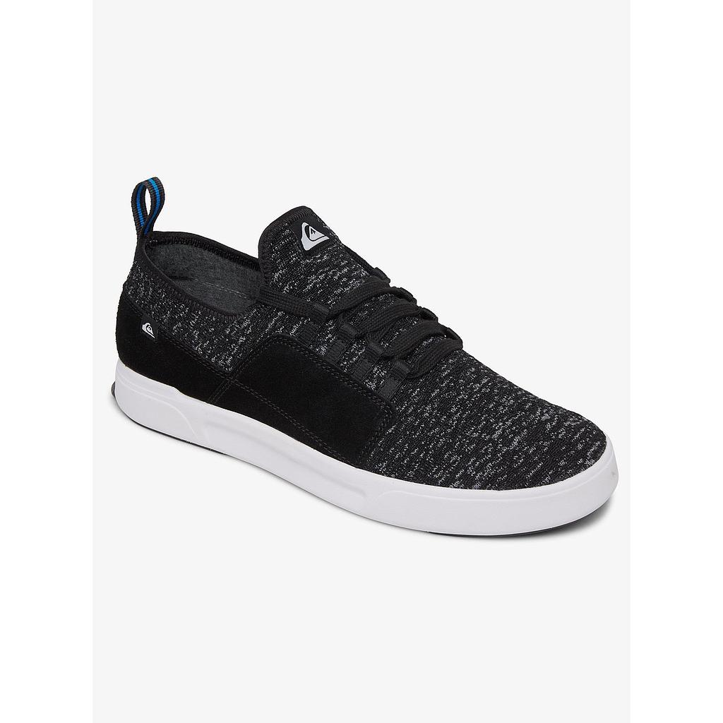 Zapatos Winter Stretch Knit - Black/White