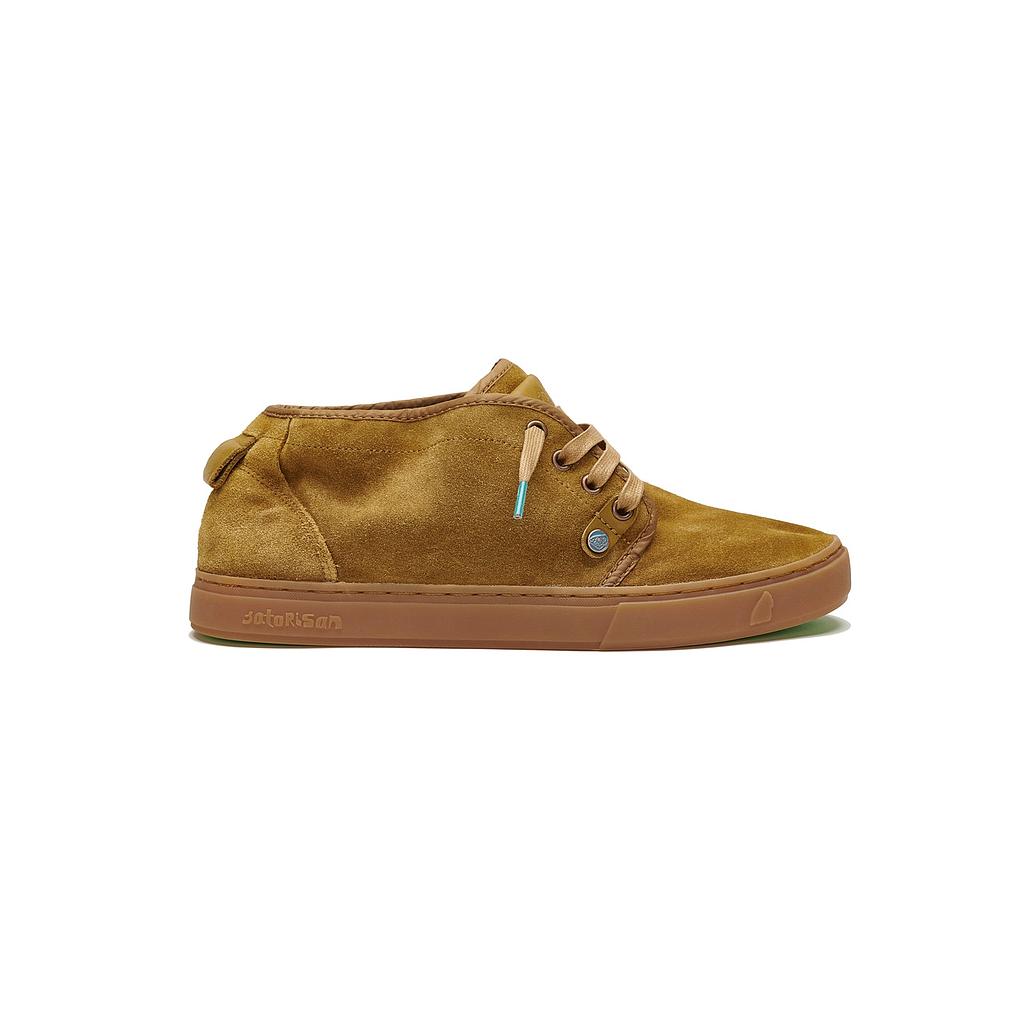 Yasuragi Suede - Mid Brown/Gr