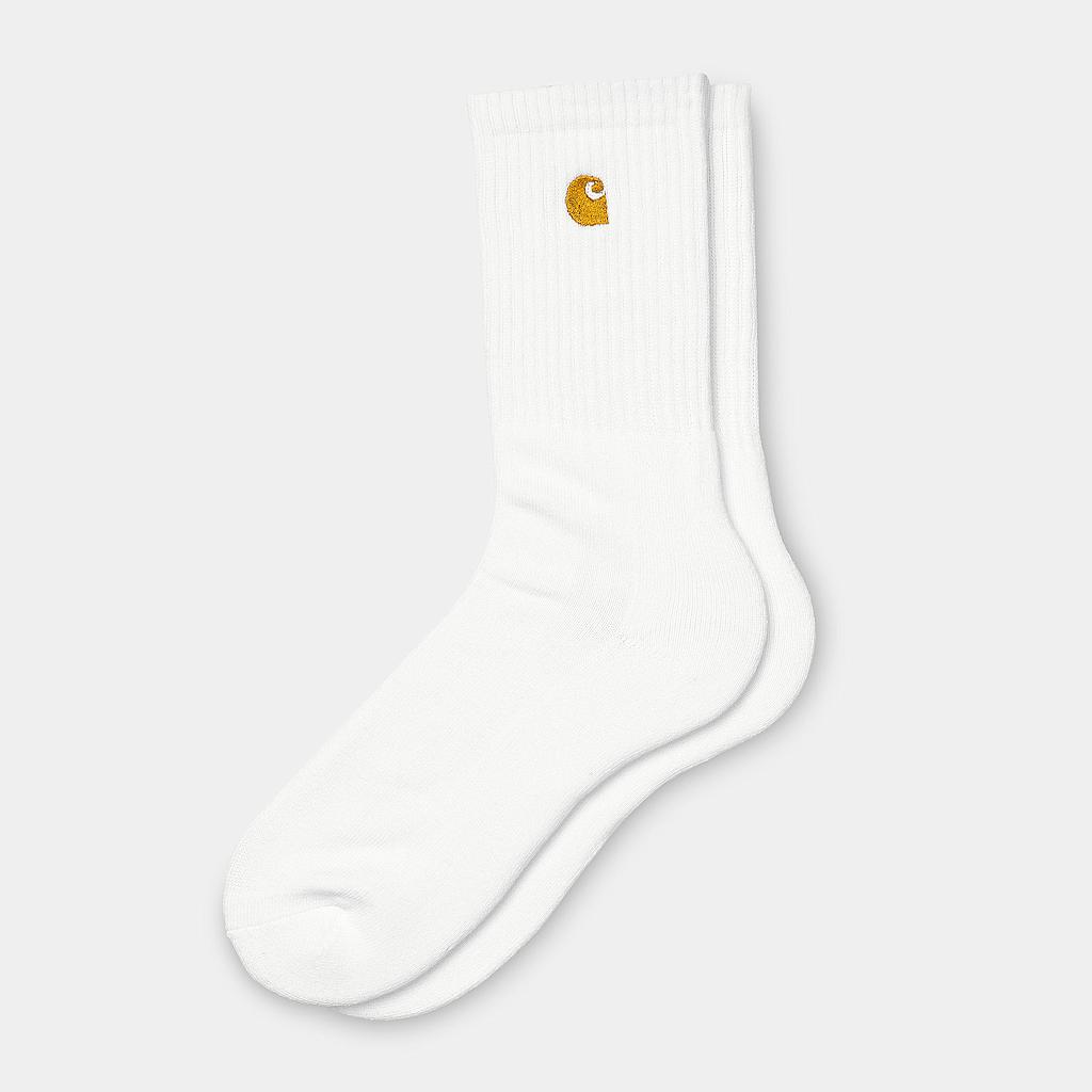 Chase Socks Carhartt WIP - White