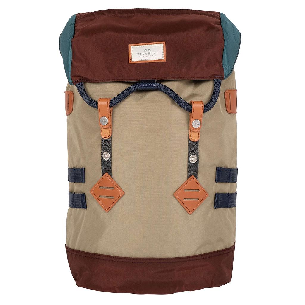 Glossy Blocking Colorado - Beige/Maroon