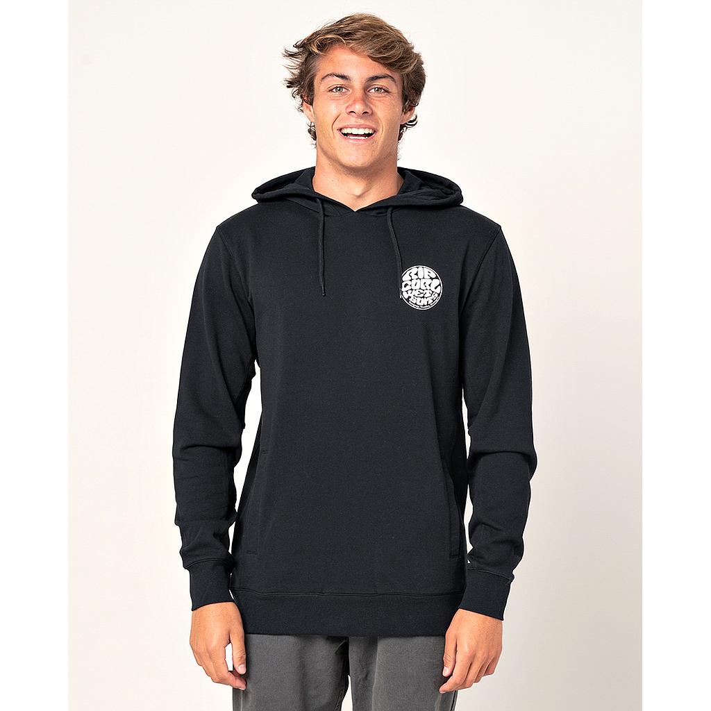 Sudadera Rip Curl Os Hooded Pop Over - Black