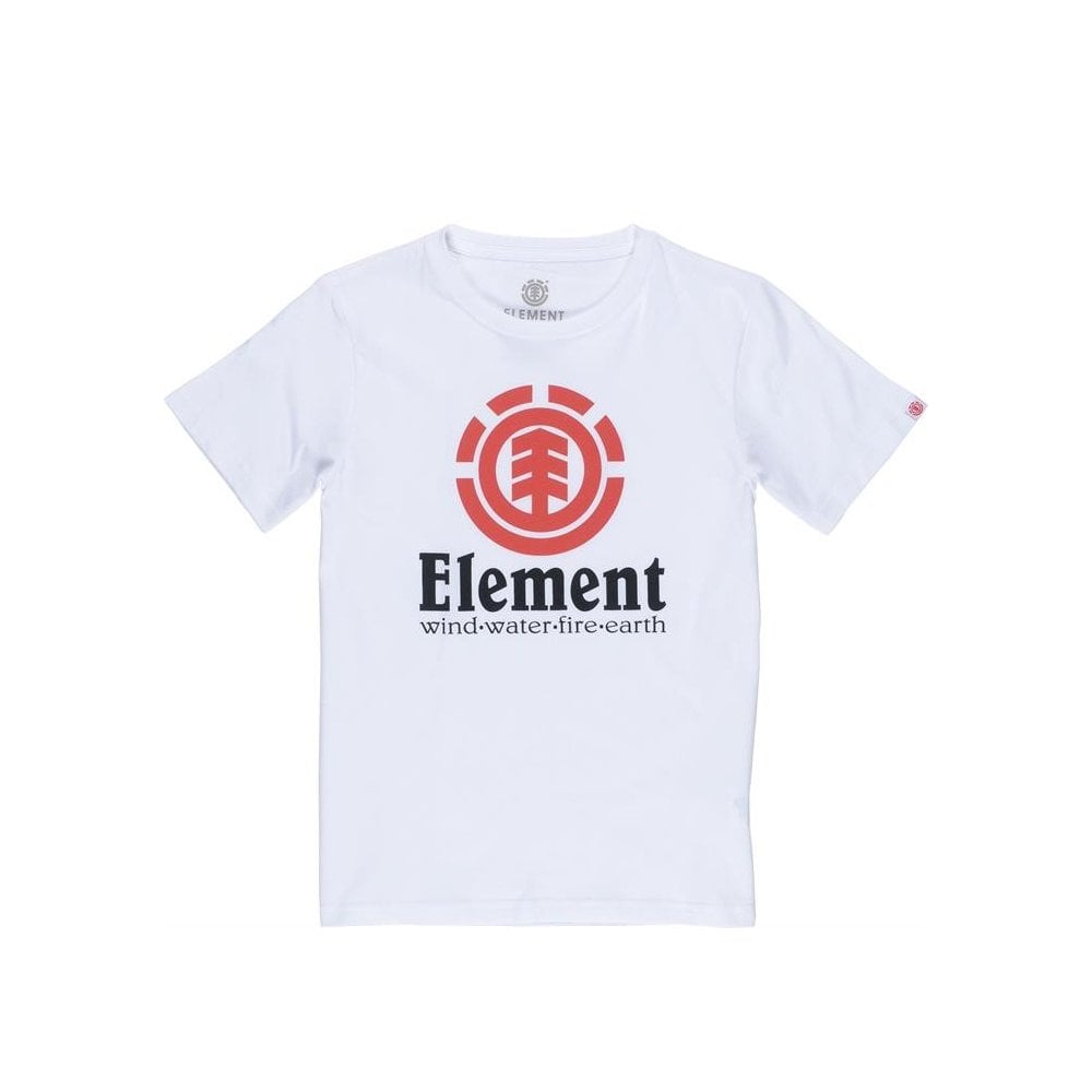 Camiseta Element Vertical - Optic White