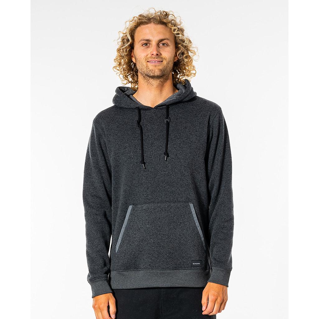 Suéter con Capucha Rip Curl Crescent - Black Marled