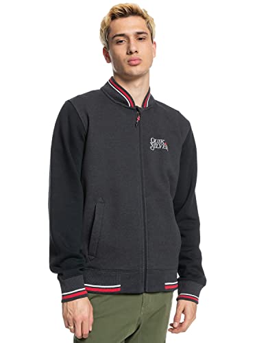 Sudadera con Cremallera Quiksilver Sportsline Block Fleece - Dark Grey Heather (kph)