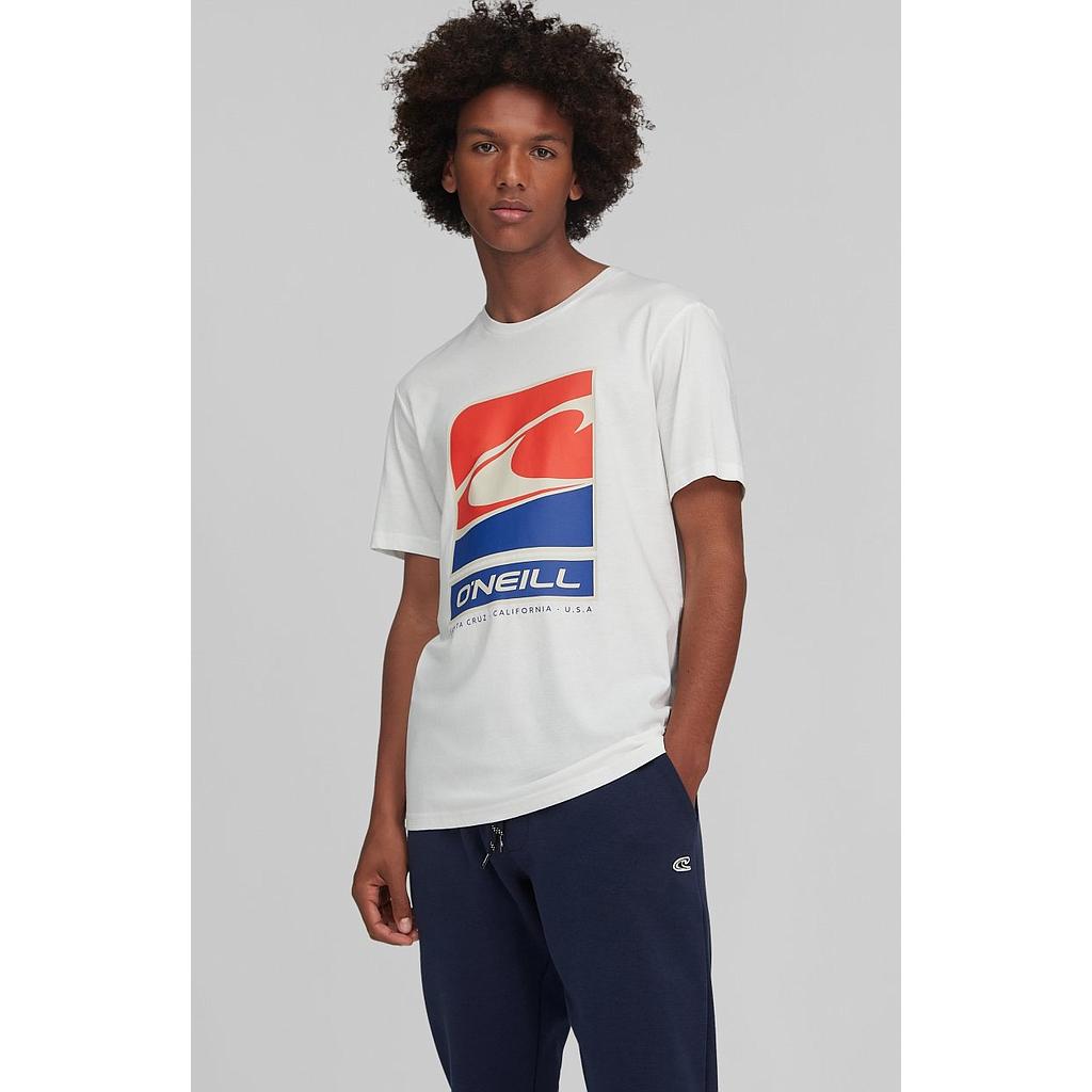 Camiseta O'neill Flag Wave - Powder White
