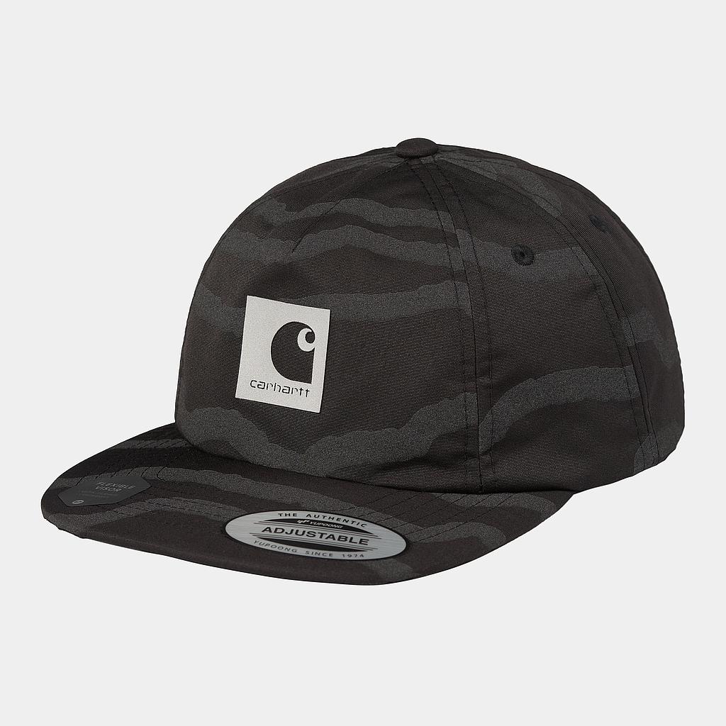 Gorra Carhartt WIP Kevin - Deep Freeze Print Black/Reflective Black