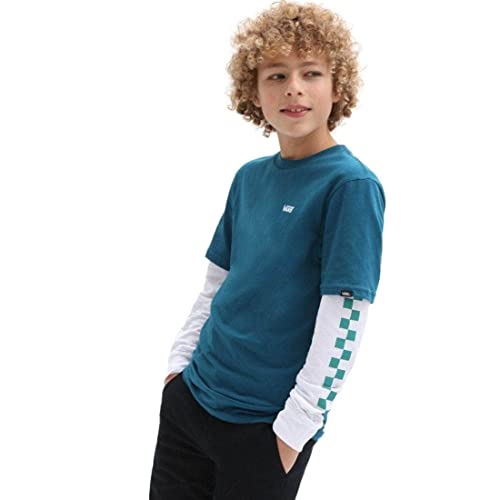 Camiseta de manga larga Vans Twofer de Niño (8-14 años) - Blue Coral