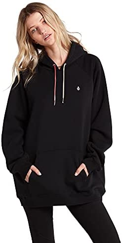 Sudadera con Capucha Volcom Truly Stoked BF (Chicas) - Black