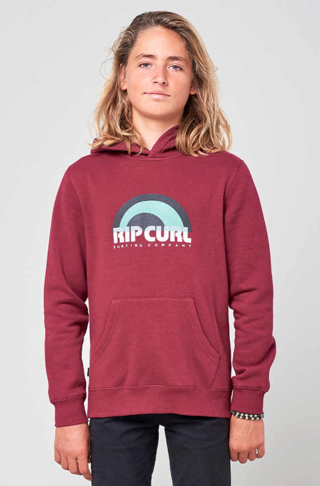 Polar con Capucha Rip Curl Mama Pop - Maroon (Niño 10-14 años)