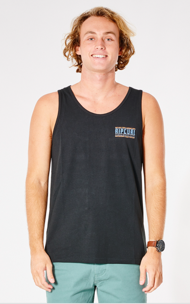 Tank Rip Curl Cut Out - Black