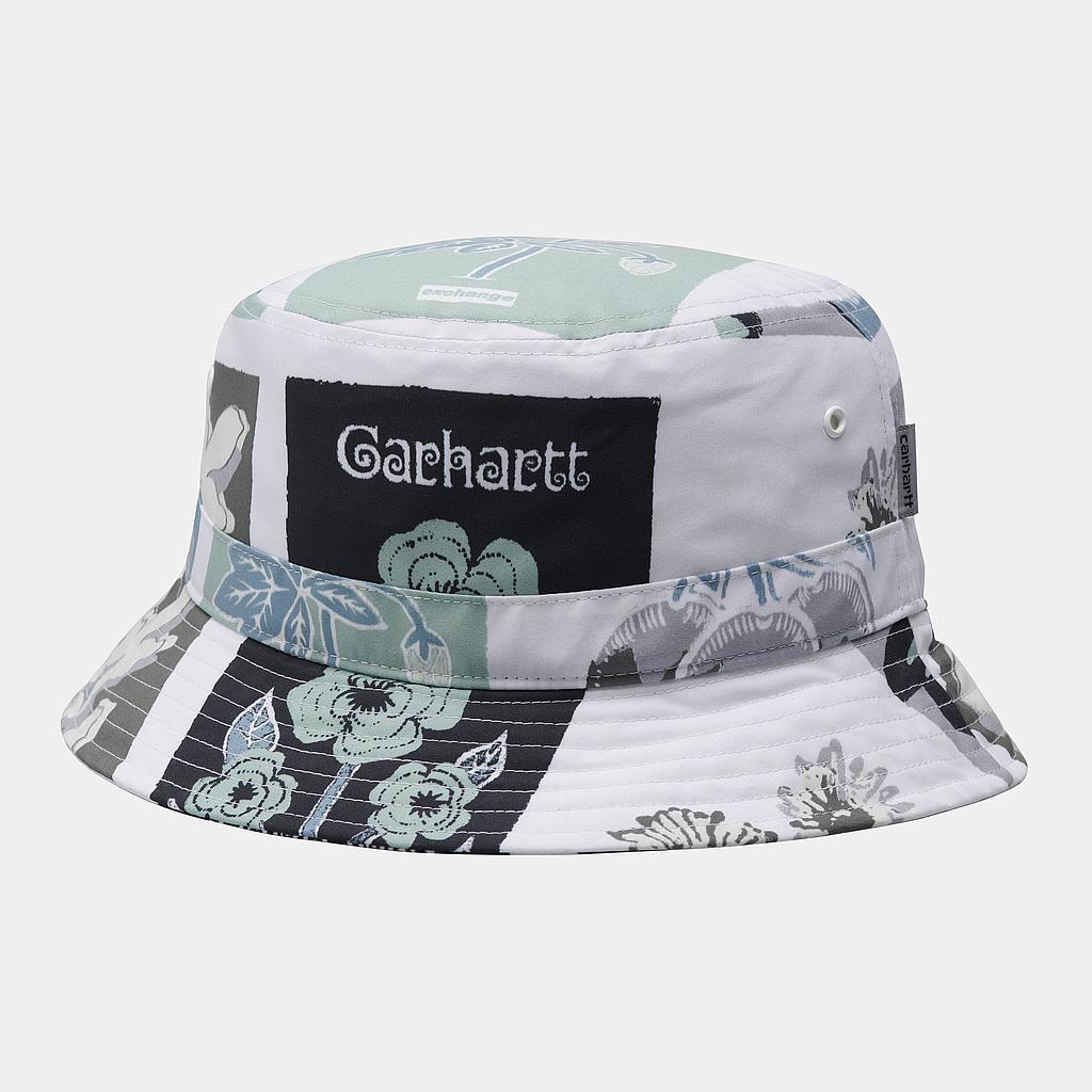 Gorro Carhartt WIP Sylvan Bucket - Verdant Print, White4064958314813