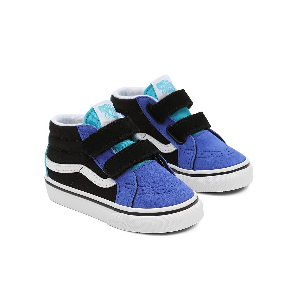 UY SK8-Mid Reissue Velcro - Block/Blue/Black (Niños 4-8 años)