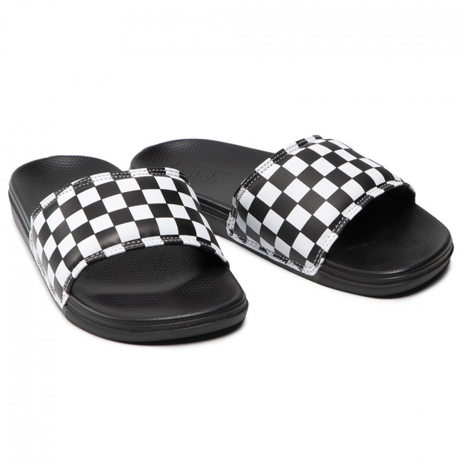 Chanclas Vans La Costa Slide-On - (Checkerboard) True White/Black