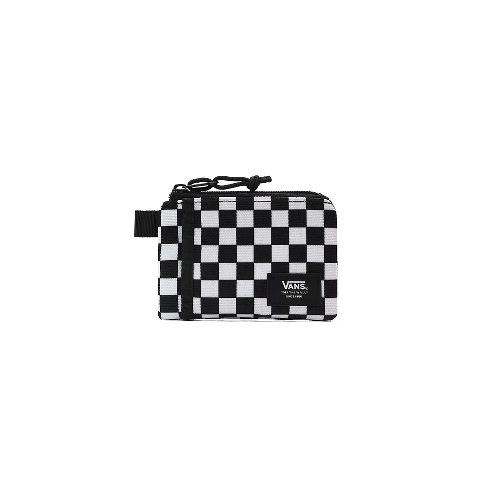 Cartera Vans Pouch - Black/White Check