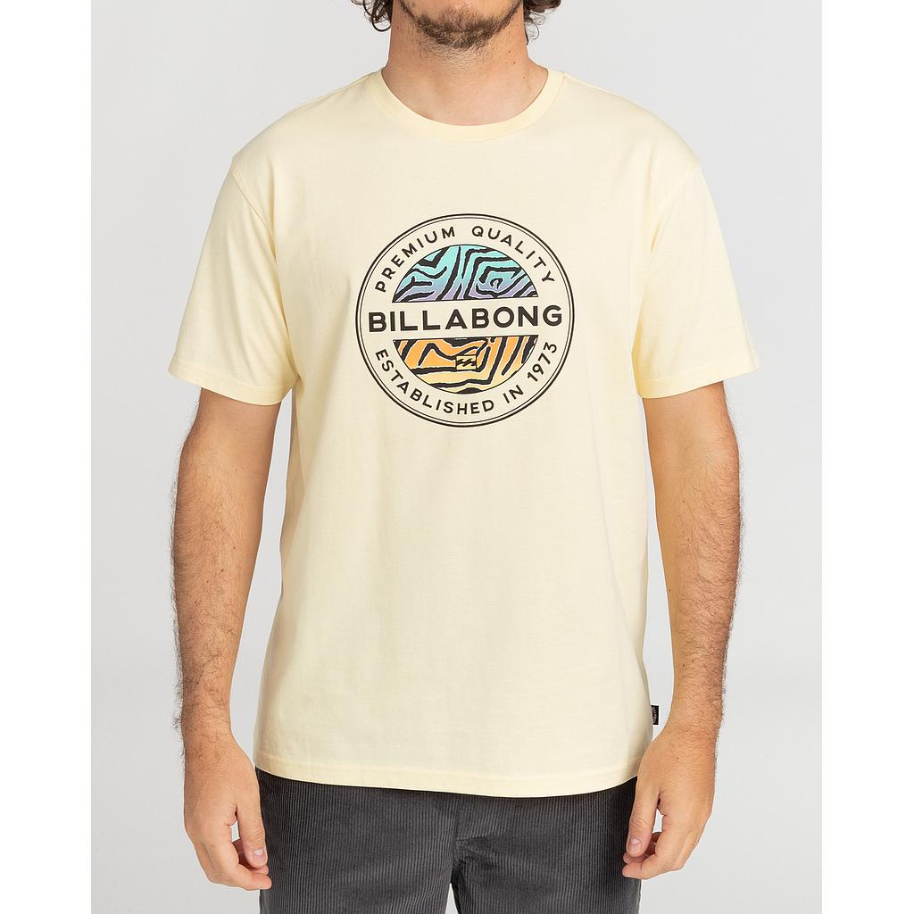 Camiseta Billabong Rotor Fill - Mellow Yellow
