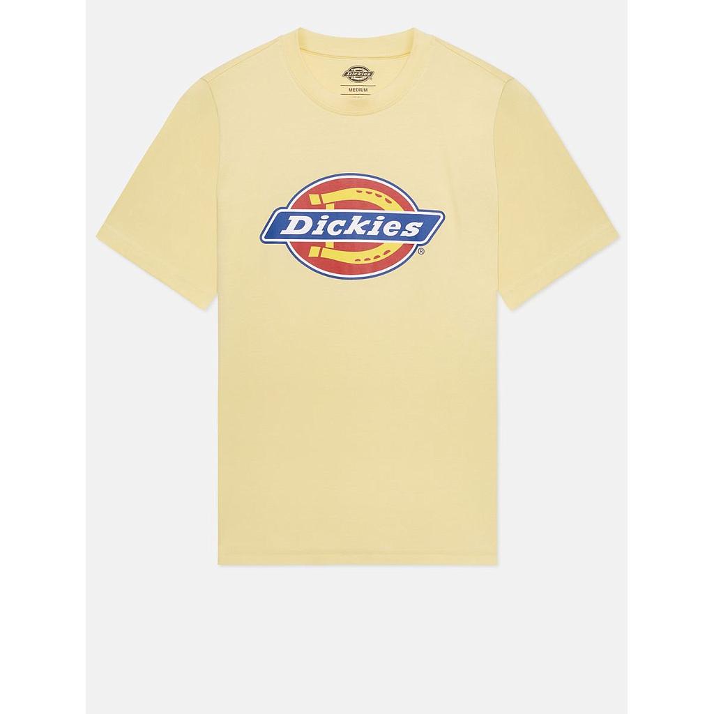 Camiseta Dickies Icon Logo - Pale Banana