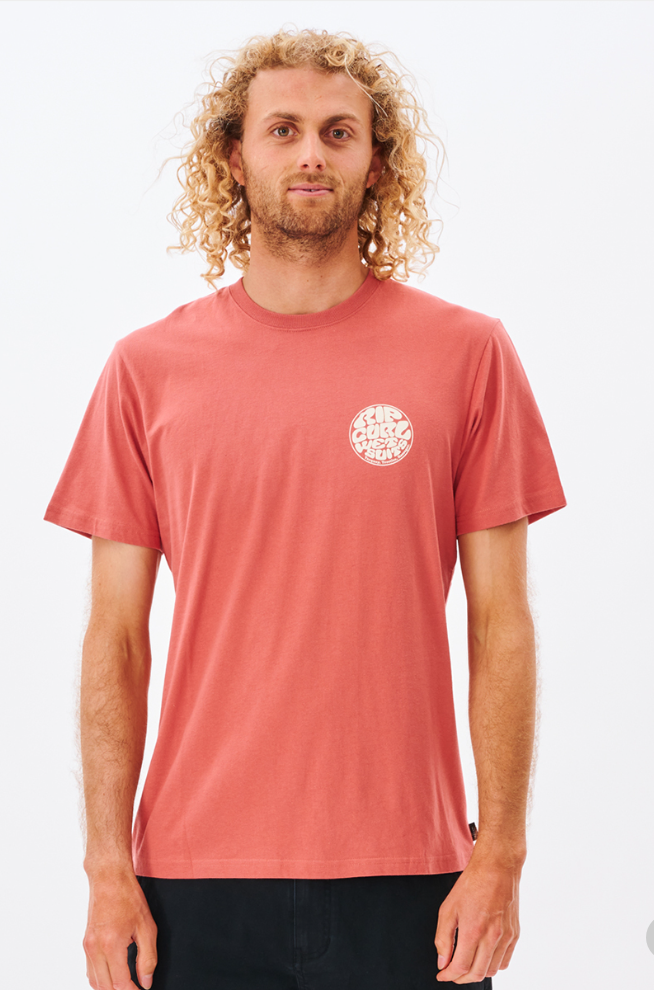 Camiseta Rip Curl Wetsuit Icon - Mushroom