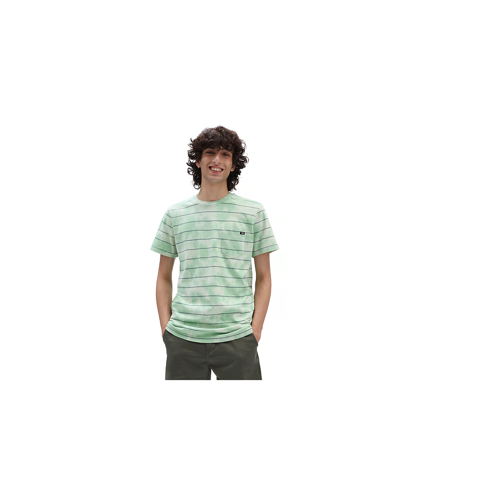 Camiseta Vans TieDye Checkerstripe II - Celadon Green