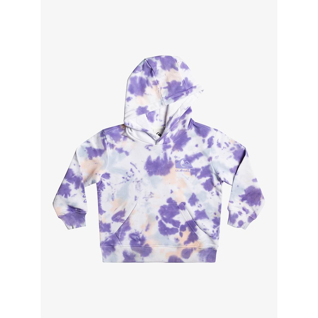 Sudadera con Capucha Quiksilver Cloudy Tie Dye - Peach Whip Cloudy Tie Dye (mek6) 2-7 años