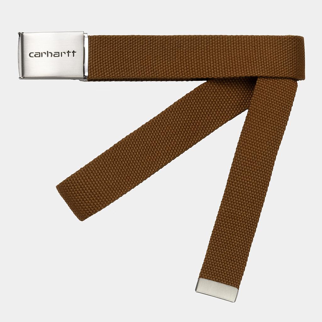 Cinturón Carhartt WIP Clip Chrome