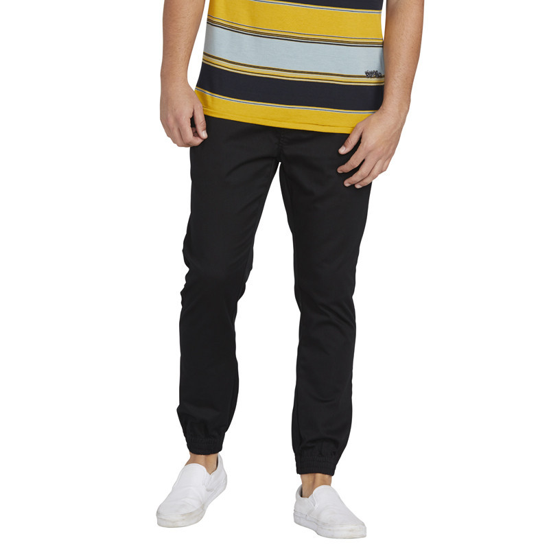 Pantalón Volcom Frickin Slim Jogger - Black