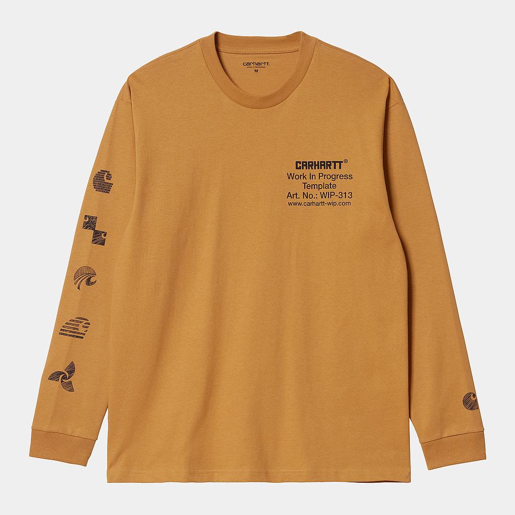 Camiseta Manga Larga Carhartt WIP L/S Linograph
