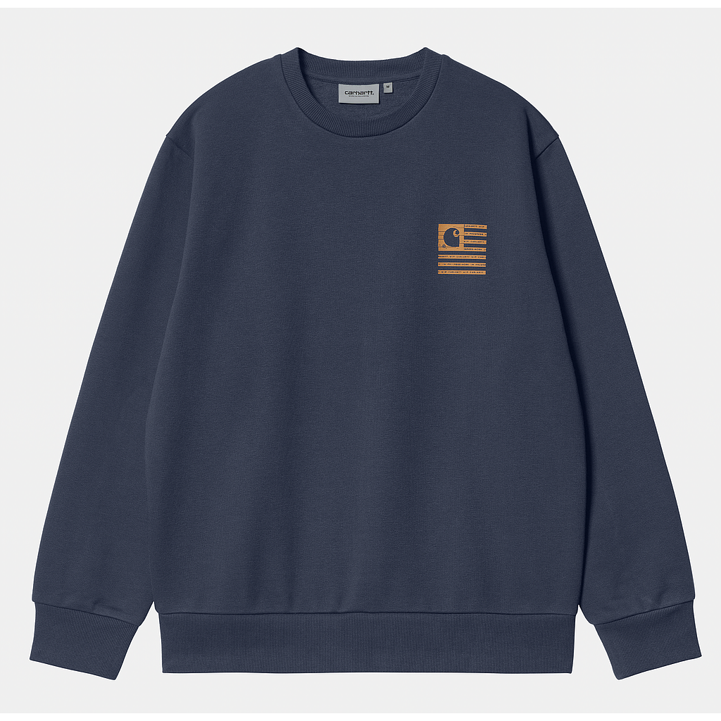 Sudadera Carhartt WIP Label State Flag
