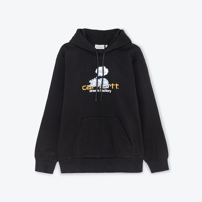 Sudadera con Capucha Carhartt WIP Hooded Dream Factory-Black