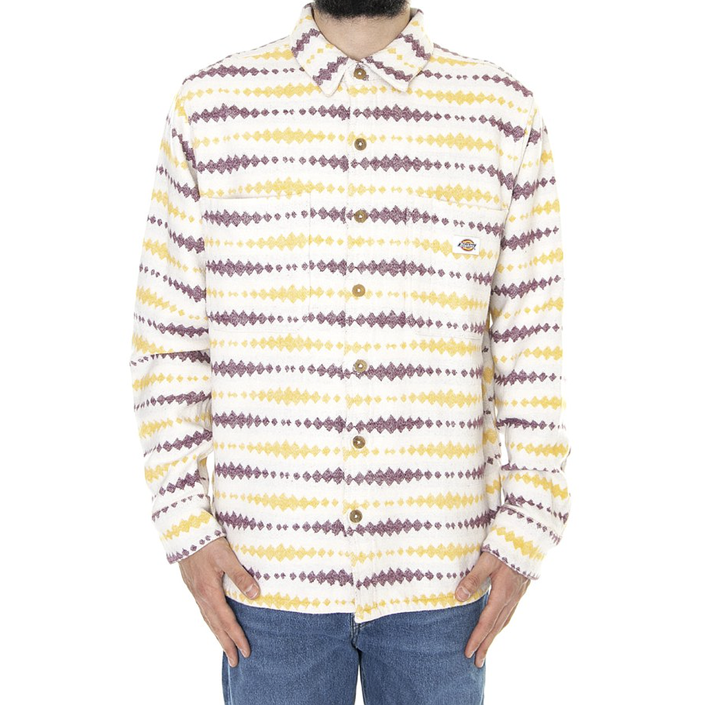 Camisa Dickies L/S Falkville - Ecru