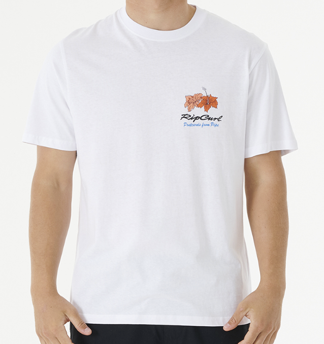 Camiseta Rip Curl Postcards Hibiscus Tee