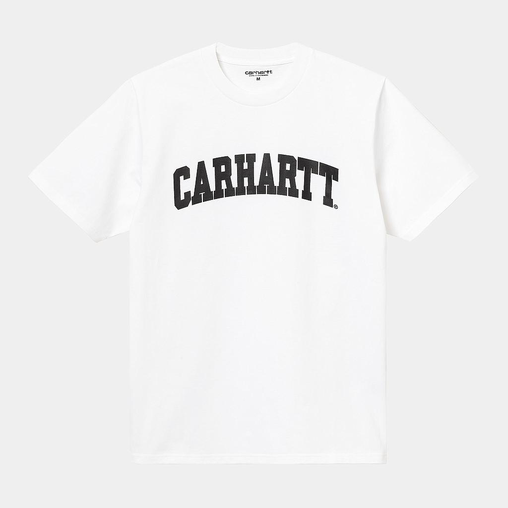 Camiseta Carhartt WIP University - White/Black