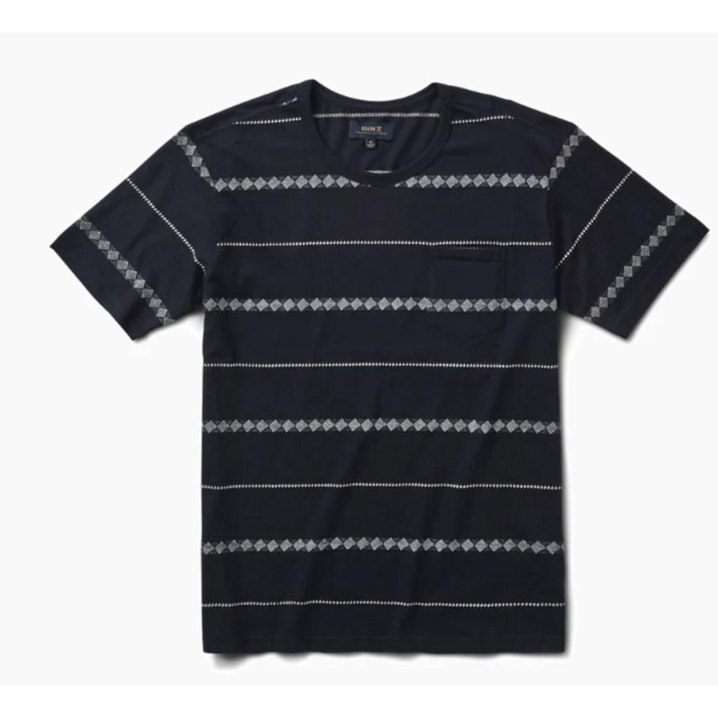 Camiseta Roark Well Worn Horizon Jacquard Organic Top