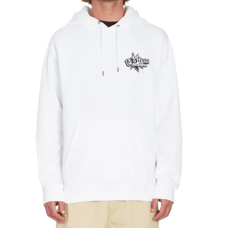 Sudadera con Capucha Volcom V Entertainment-White