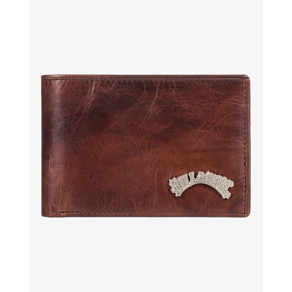 Cartera Billabong Arch Leather - Chocolate