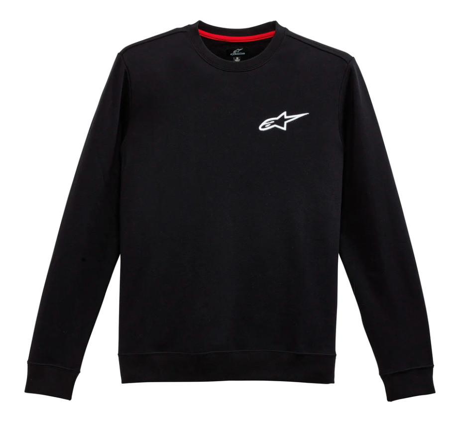 Sudadera Alpinestars Ageless Chest Crew Fleece - Black