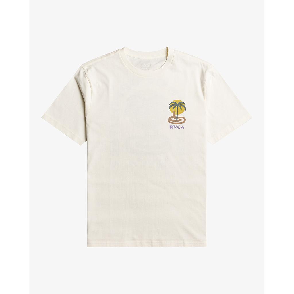 Camiseta Rvca Cobra Mirage - Antique White