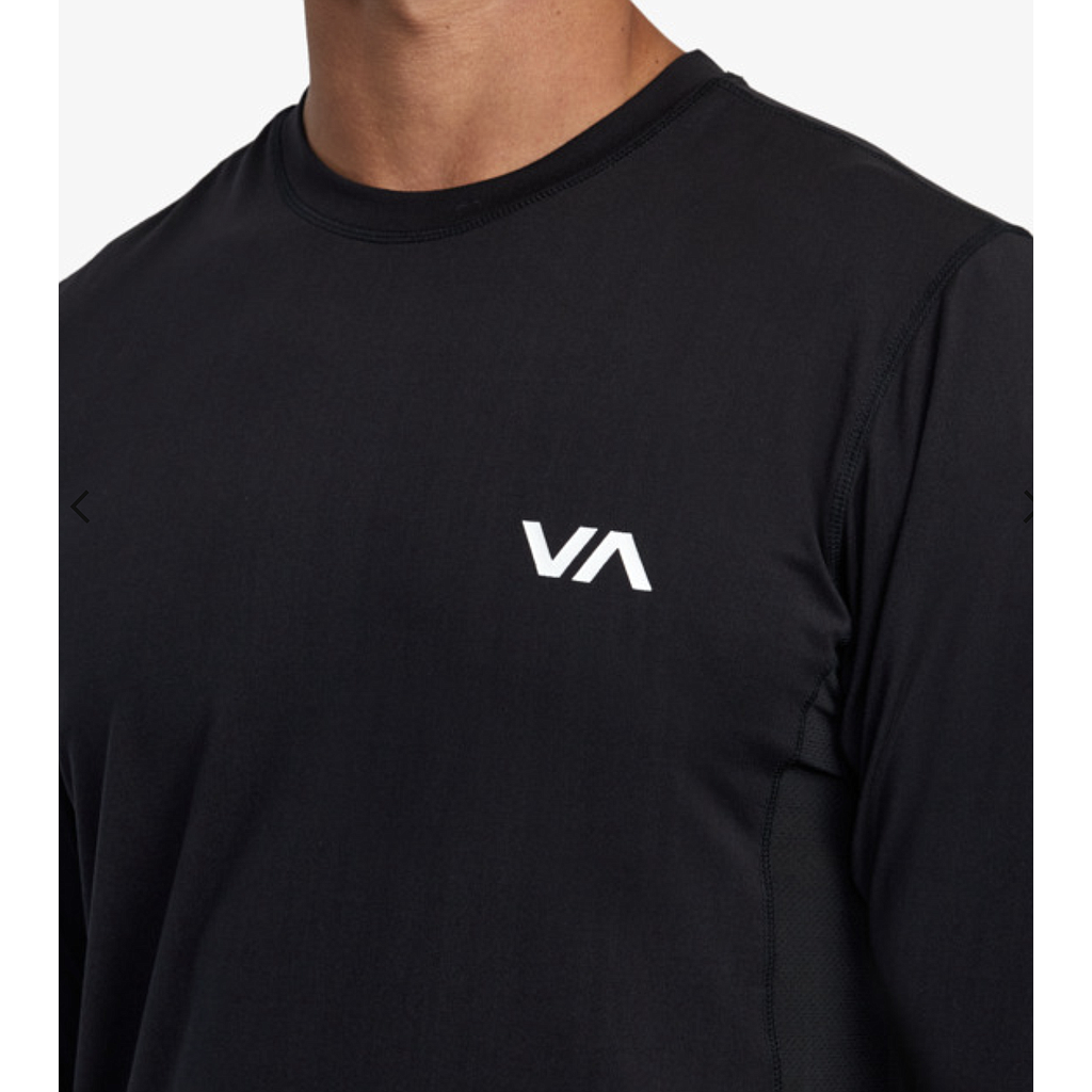 Camiseta Rvca Sport Vent L/S - Black