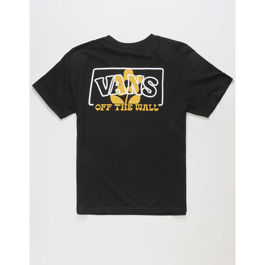 Camiseta Vans Boxed Logo Floral