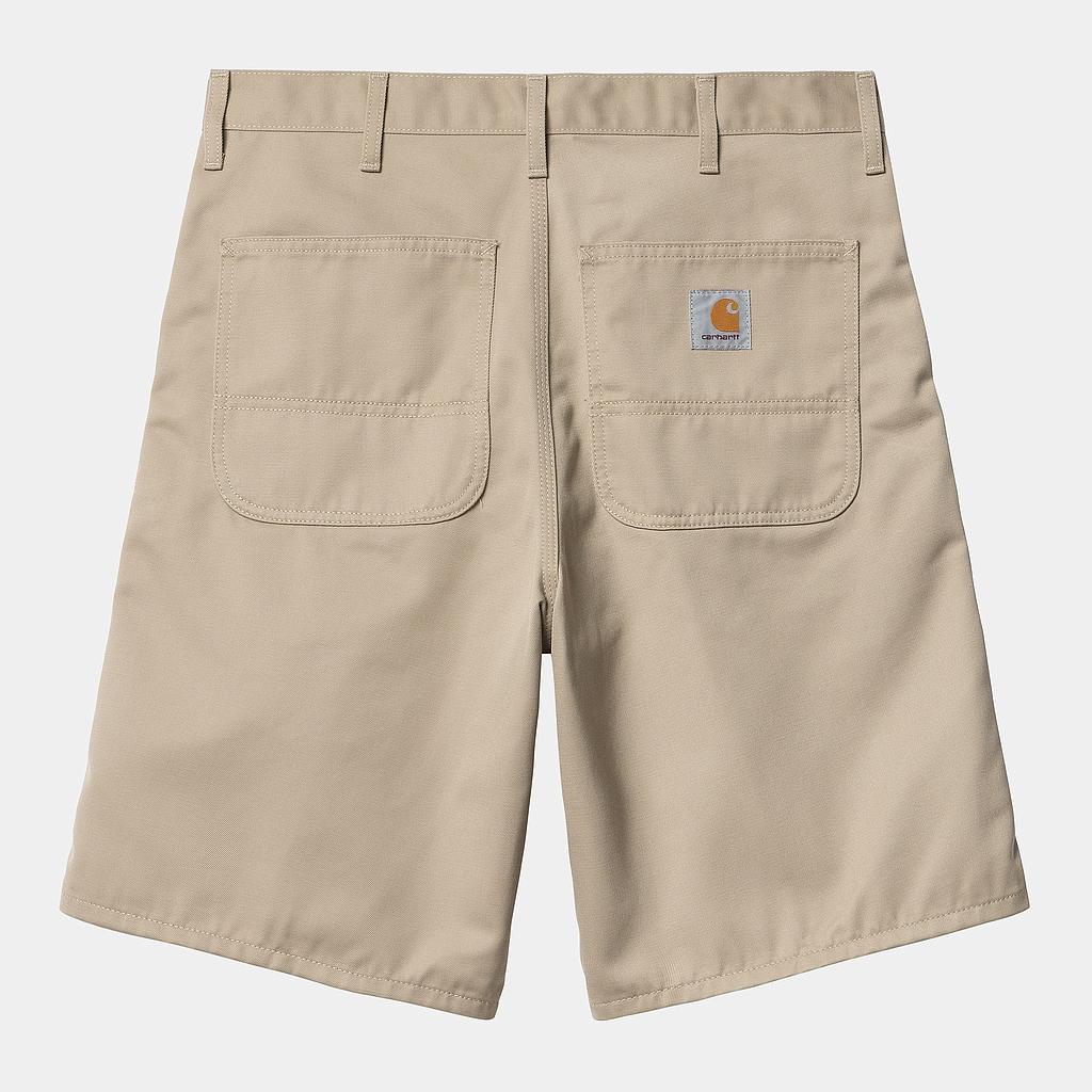 Pantalón Corto Carhartt WIP Simple Short - Wall (Rinsed)