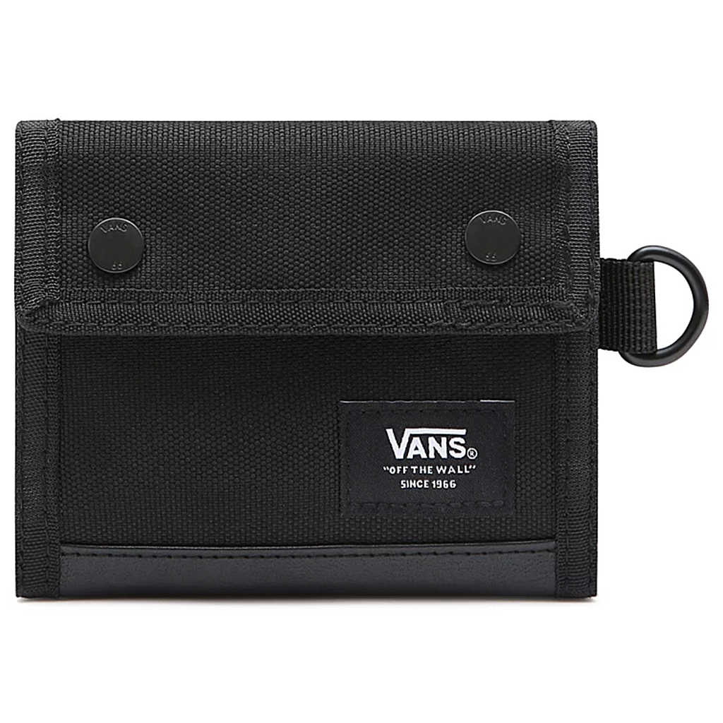 Cartera Vans Kent Trifold - Black/White