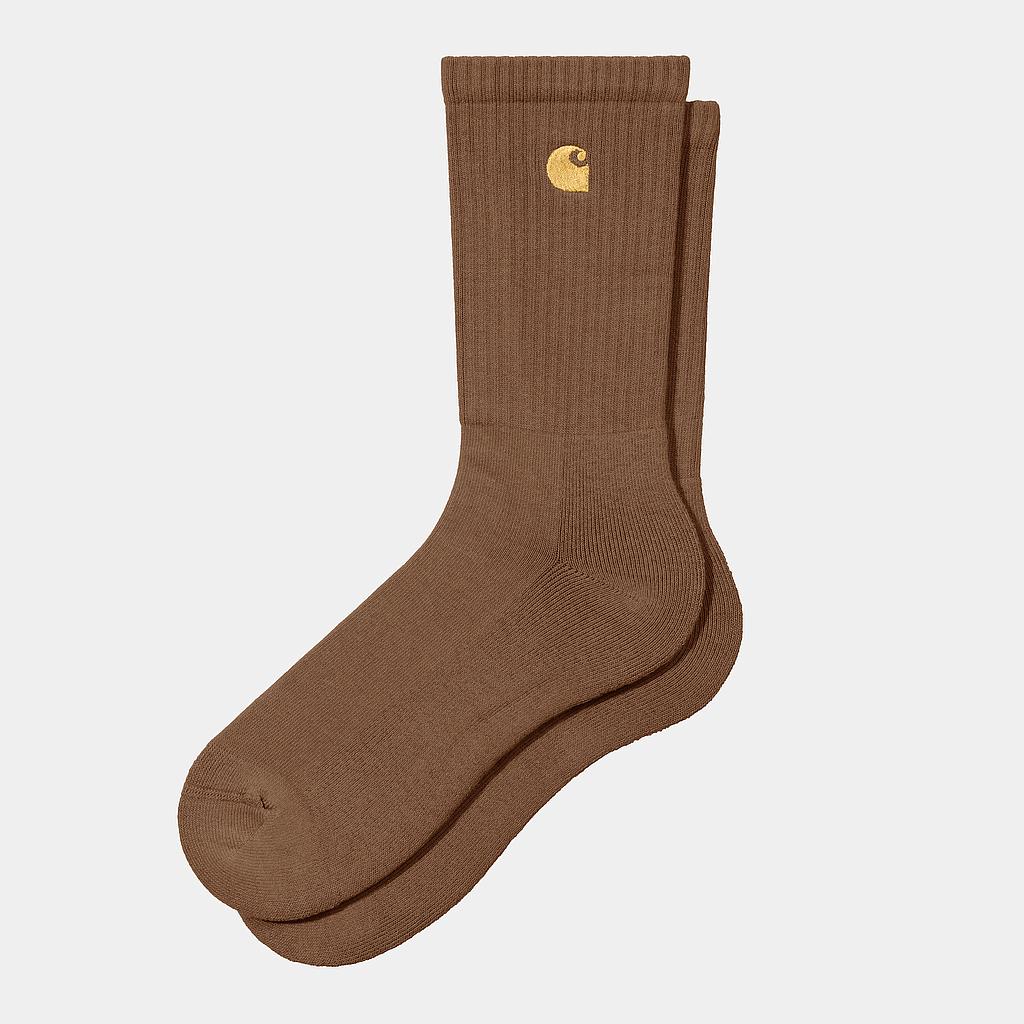 Calcetines Carharrt WIP Chase - Tamarind/Gold