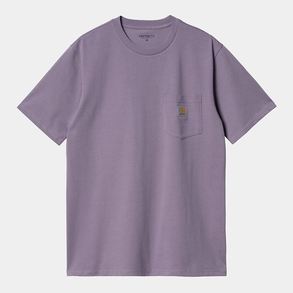 Camiseta Carhartt WIP S/S Pocket - Glassy Purple
