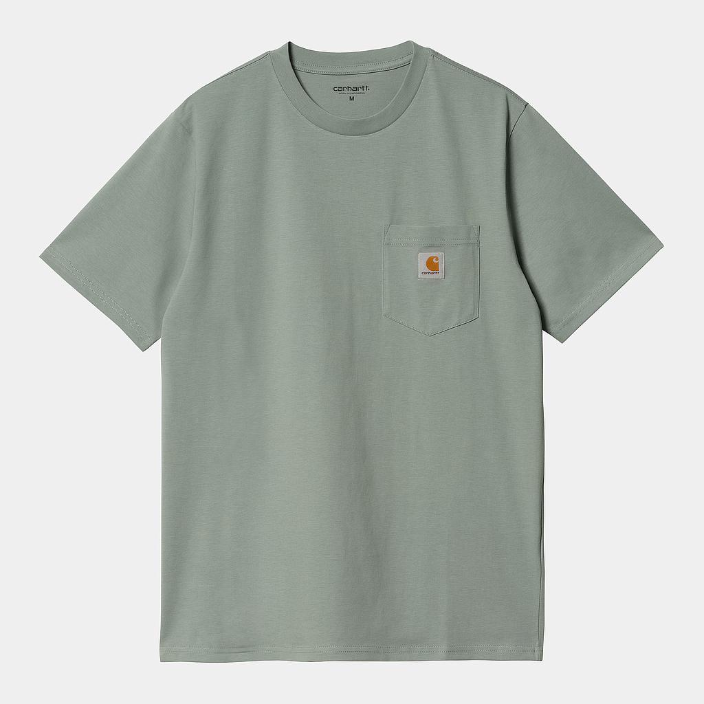 Camiseta Carhartt WIP S/S Pocket - Glassy Teal